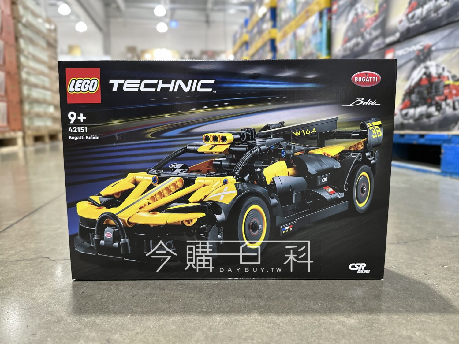 LEGO TECHNIC 42151 BUGATTI BOLIDE 科技系列賽車 #142655