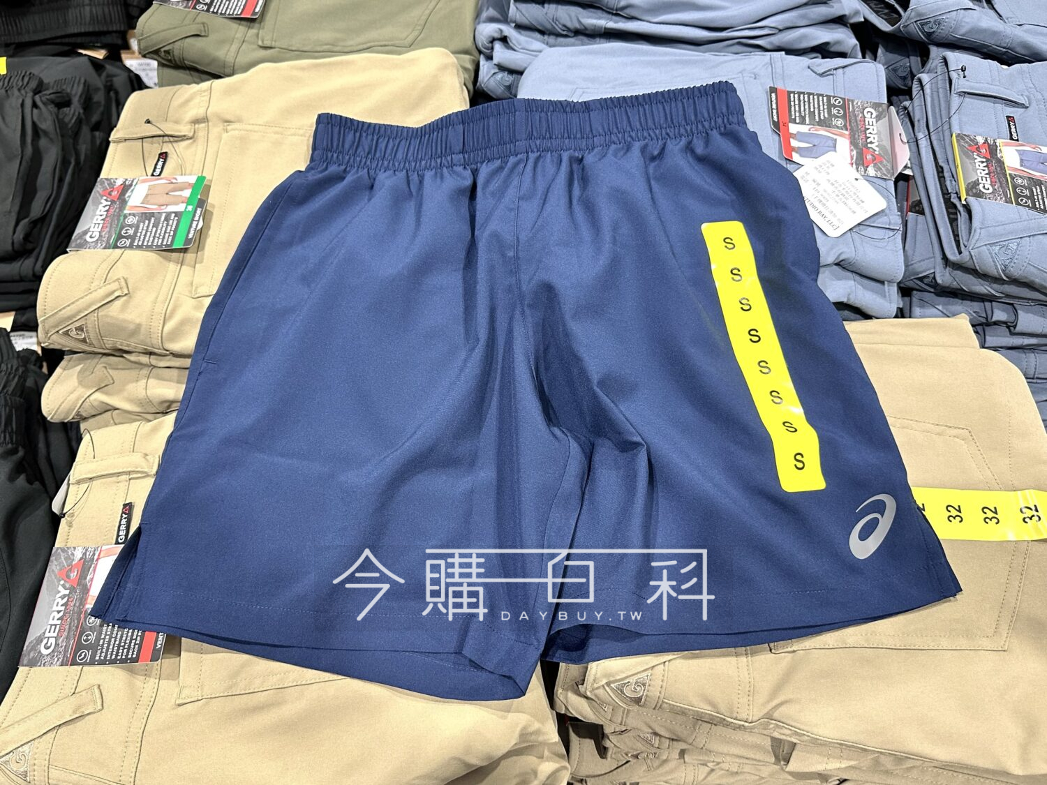 ASICS 男平織運動短褲 #141720