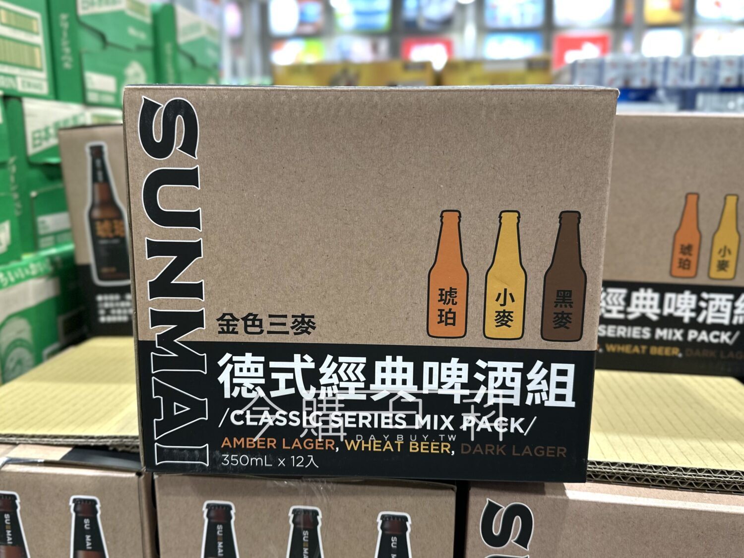 SUNMAI 金色三麥經典三麥啤酒組 #144494