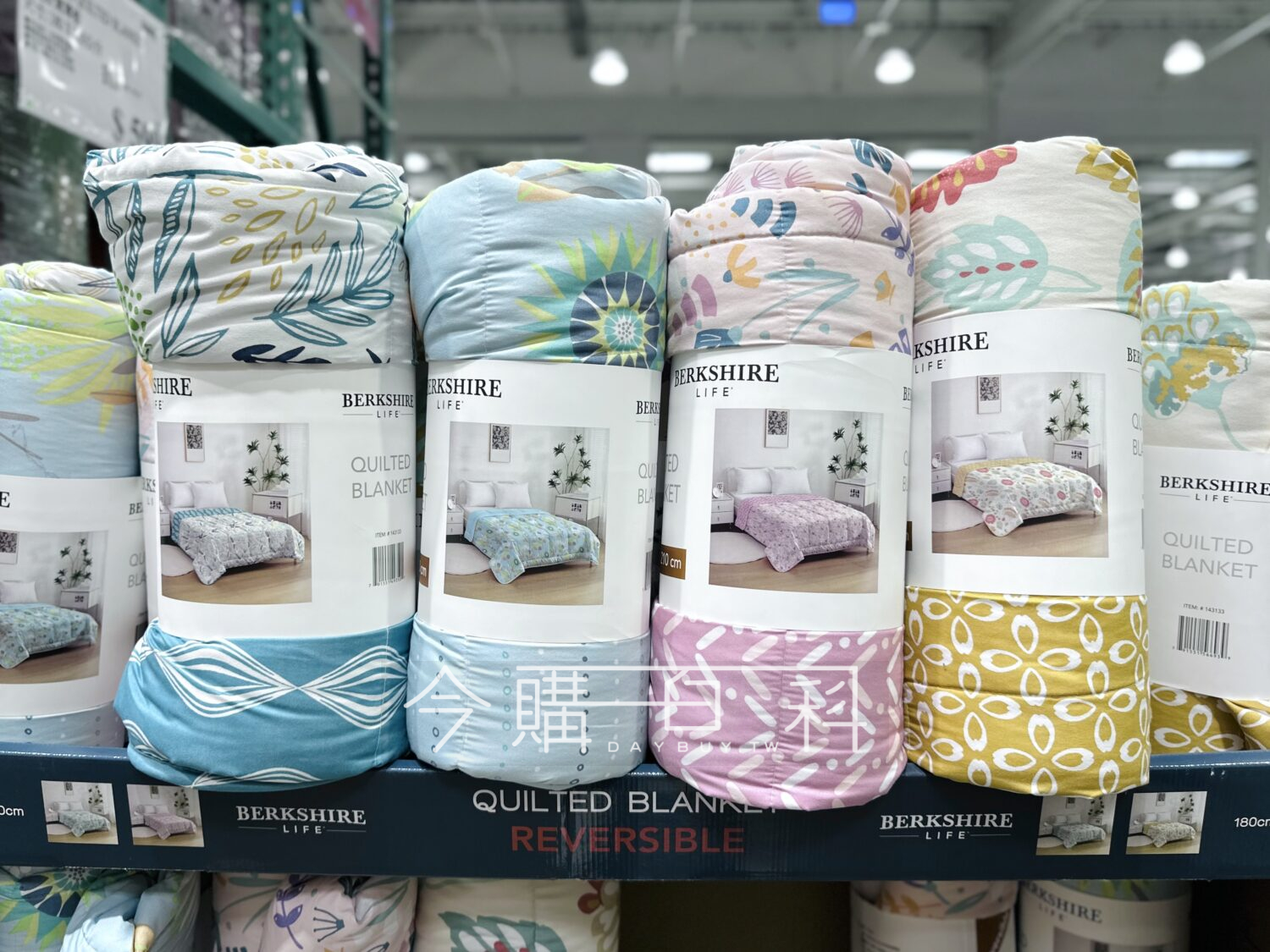 BERKSHIRE 印花舒適薄被 #143133
