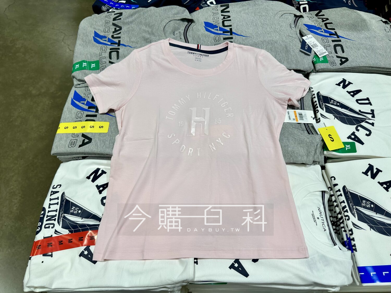TOMMY HILFIGER 女圓領短袖上衣 #1763695