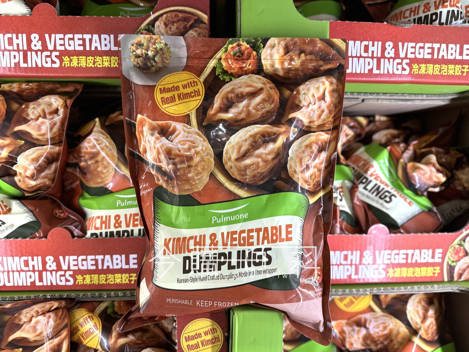 PULMUONE 冷凍薄皮泡菜餃子 #1564639
