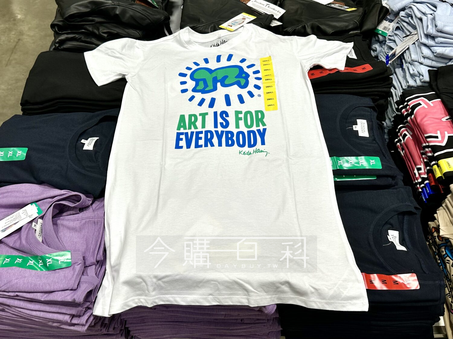 KEITH HARING 女短袖長版上衣 #141749