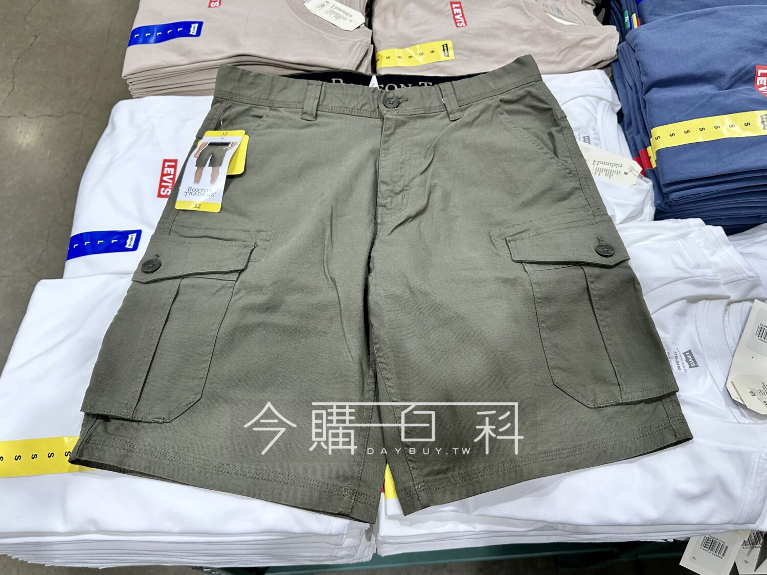 BOSTON TRADERS 男工作短褲 #141072