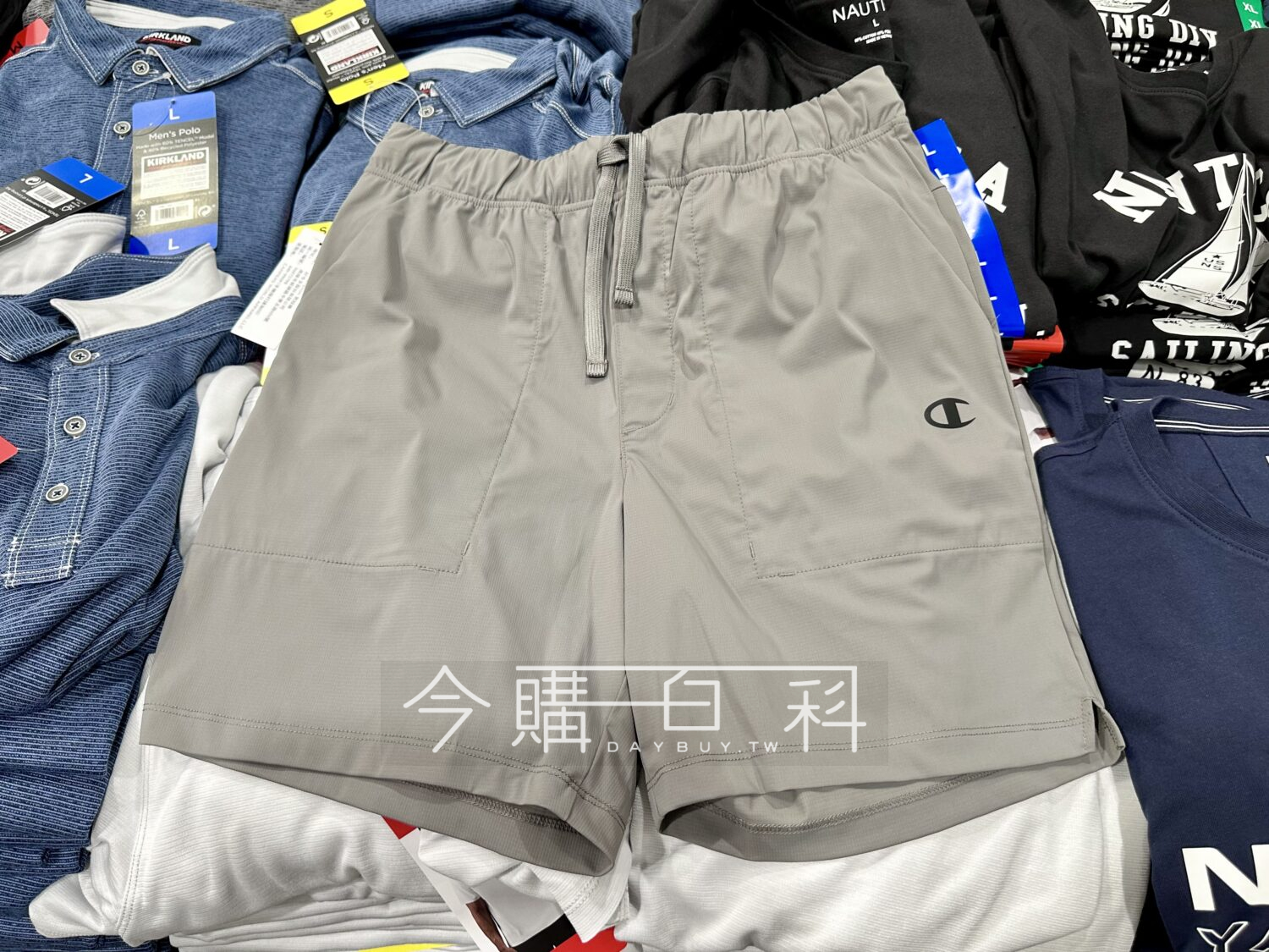 CHAMPION 男平織運動短褲 #454587