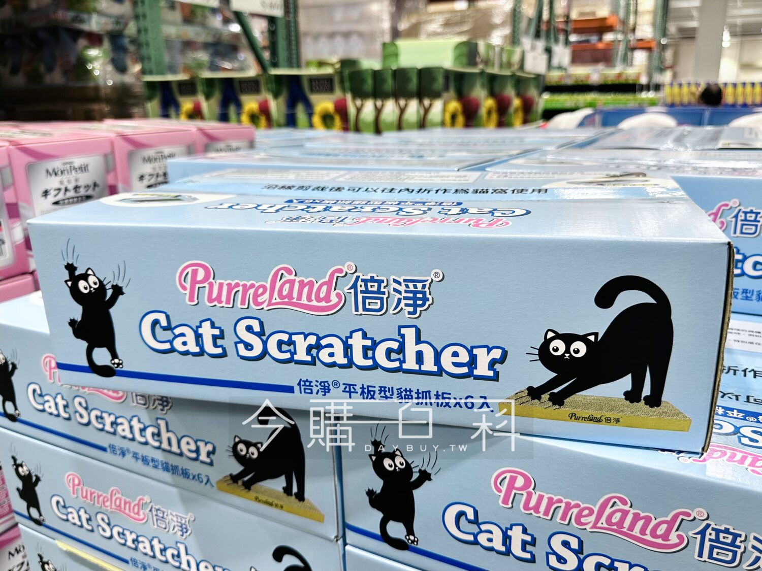 PURRELAND 倍淨平板型貓抓板6入 #144978