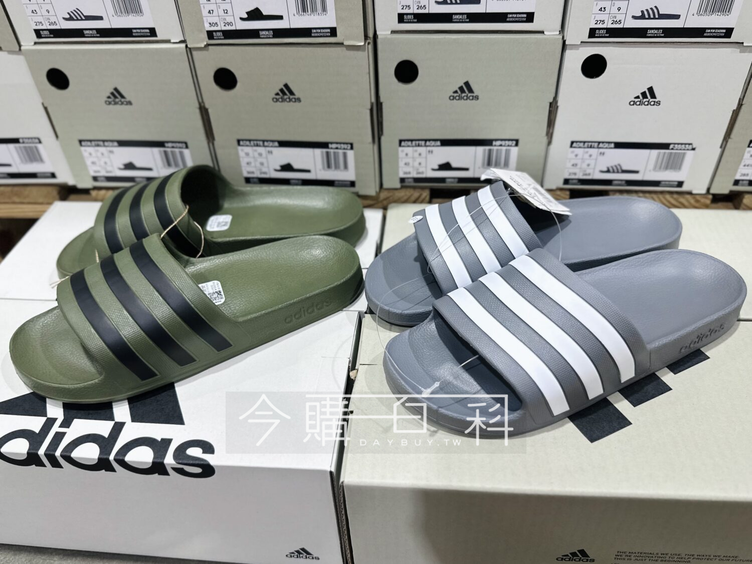 ADIDAS 男拖鞋 #141702