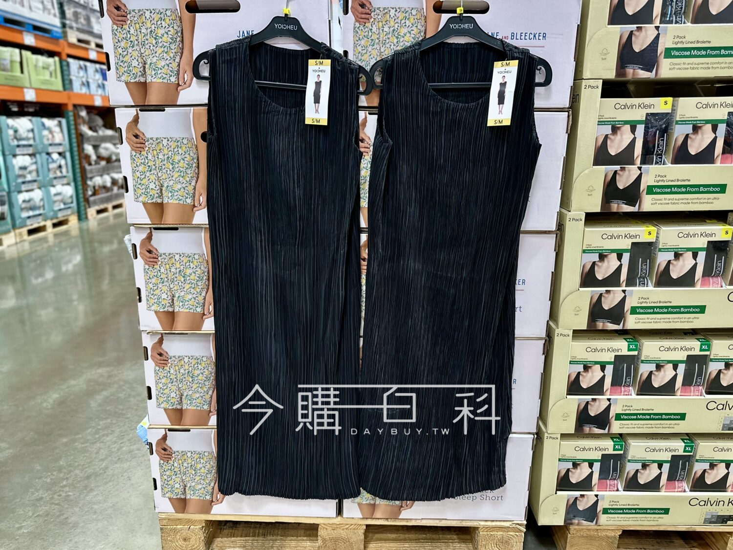 YOICHEU 女無袖細褶洋裝 #144116