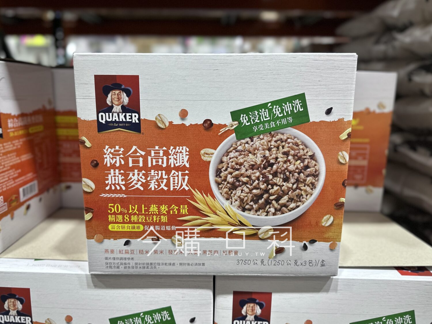 QUAKER 桂格綜合高纖燕麥穀飯 #145270
