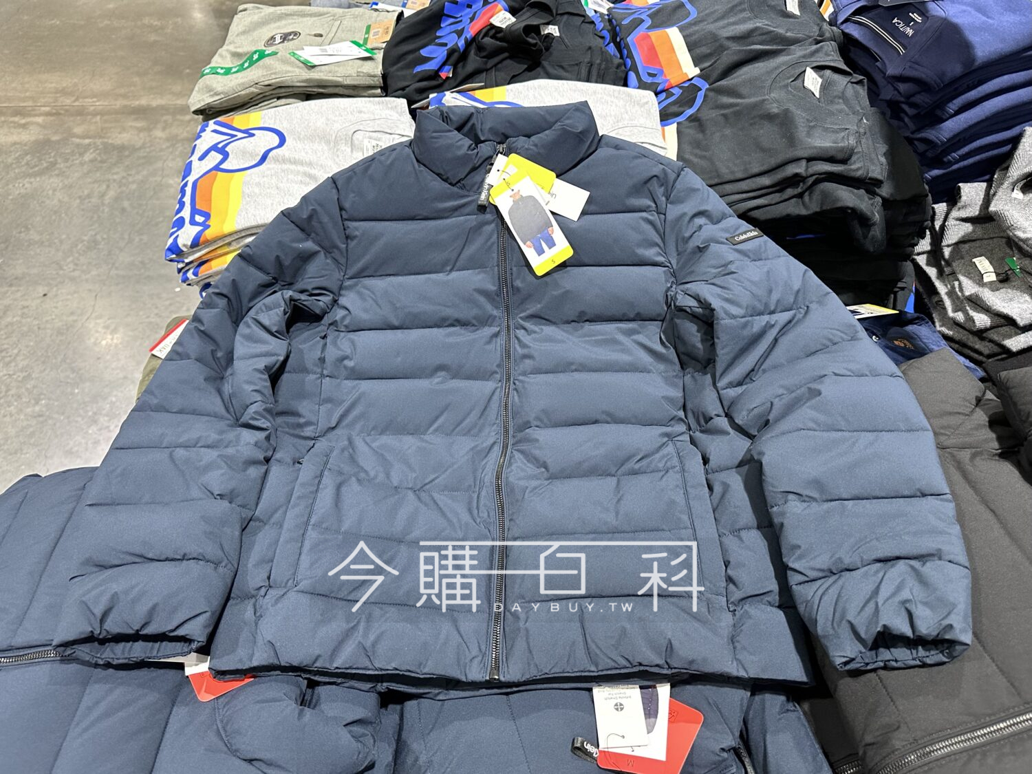 CALVIN KLEIN 男彈性防風防潑水外套 #144456