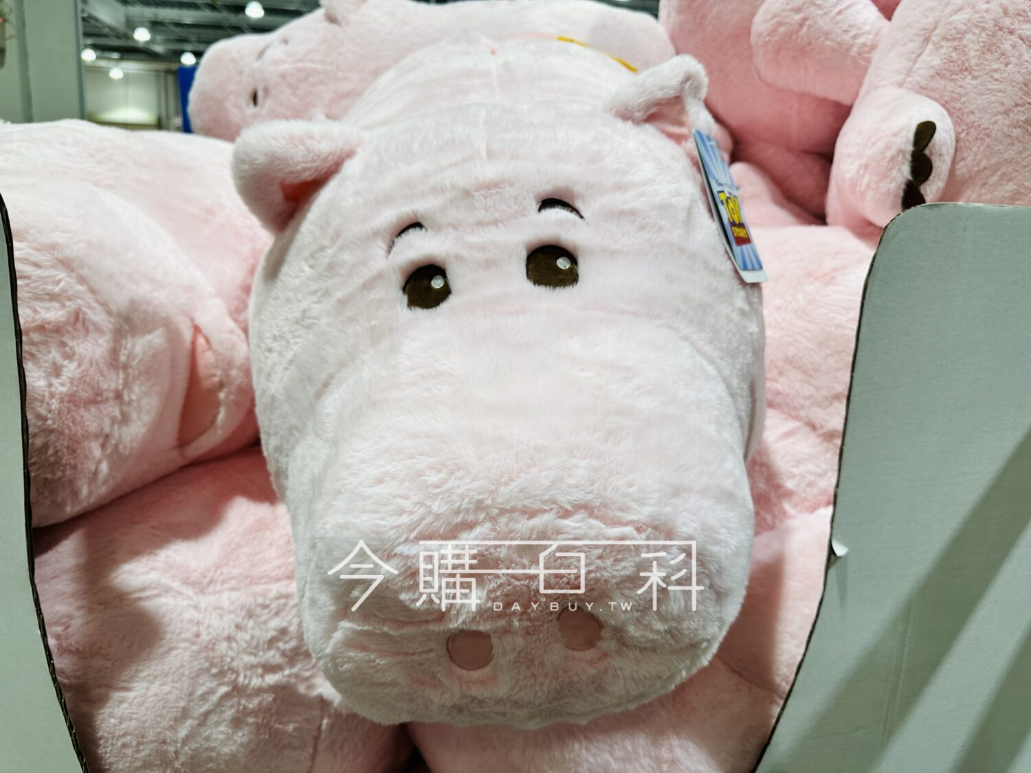 DISNEY 多功能火腿豬絨毛玩偶附毛毯 #8518768