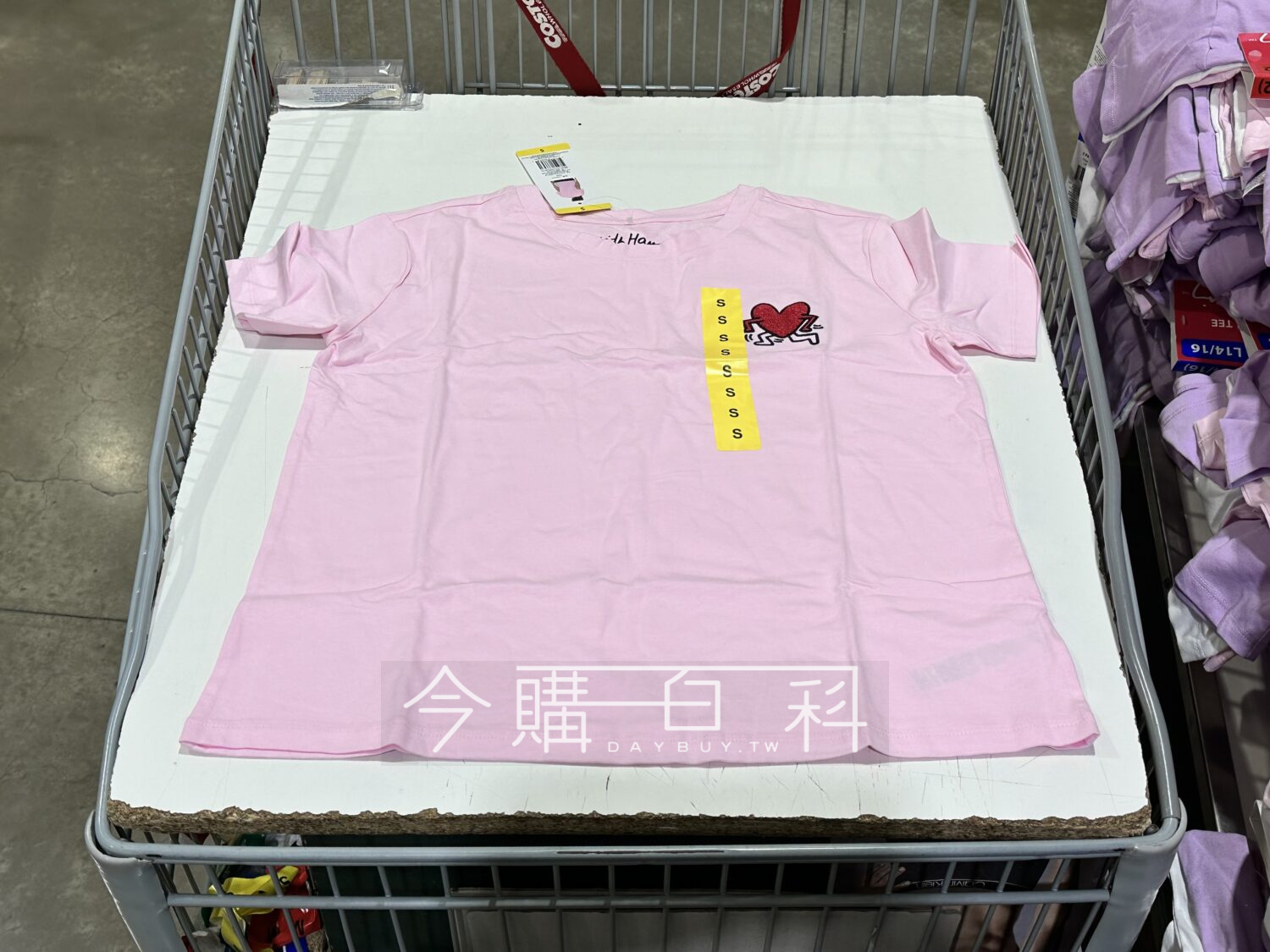 KEITH HARING 女塗鴉圓領短袖上衣 #150352