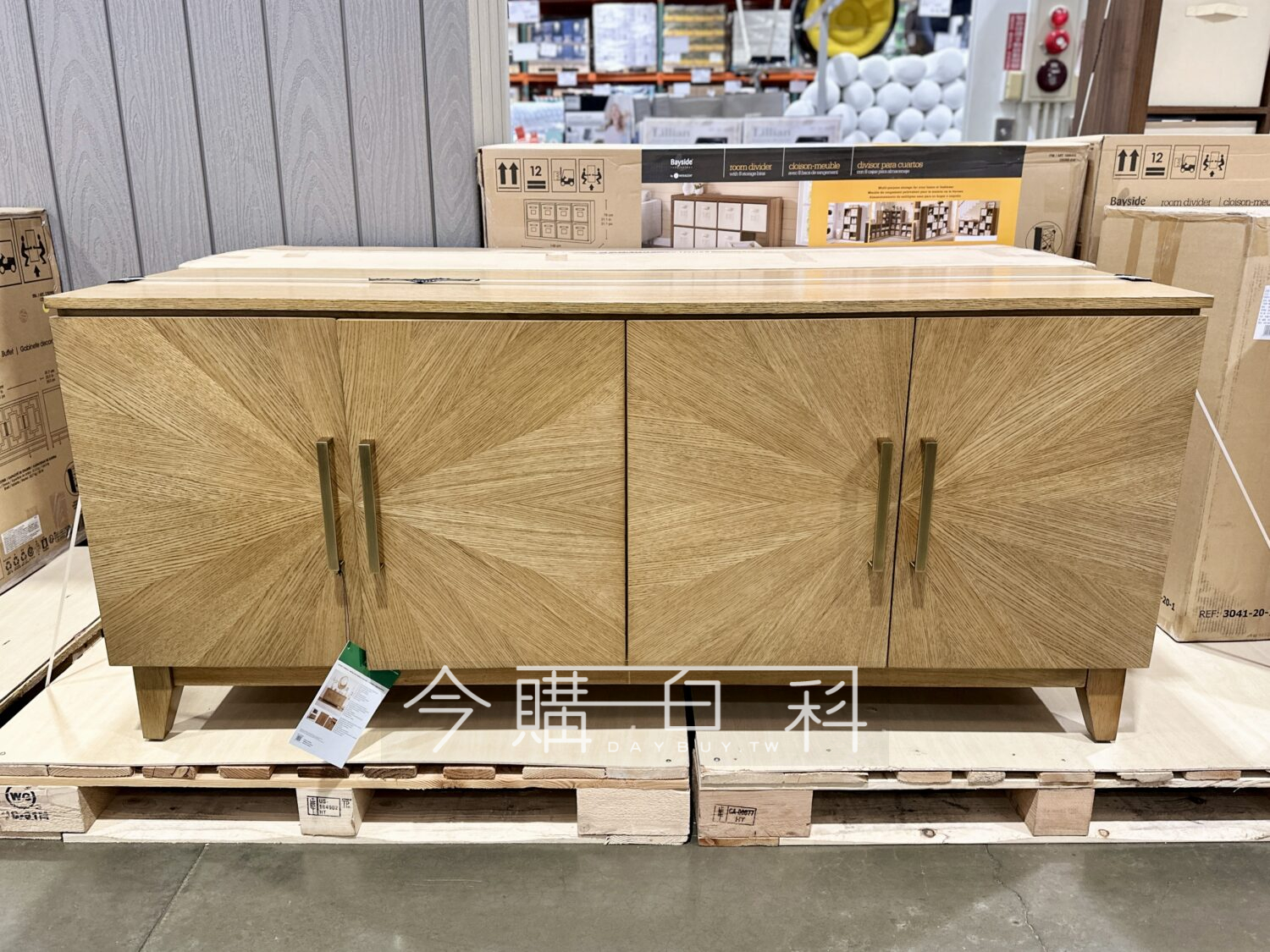 FOREMOST ACCENT CONSOLE 四門置物櫃 #1782945