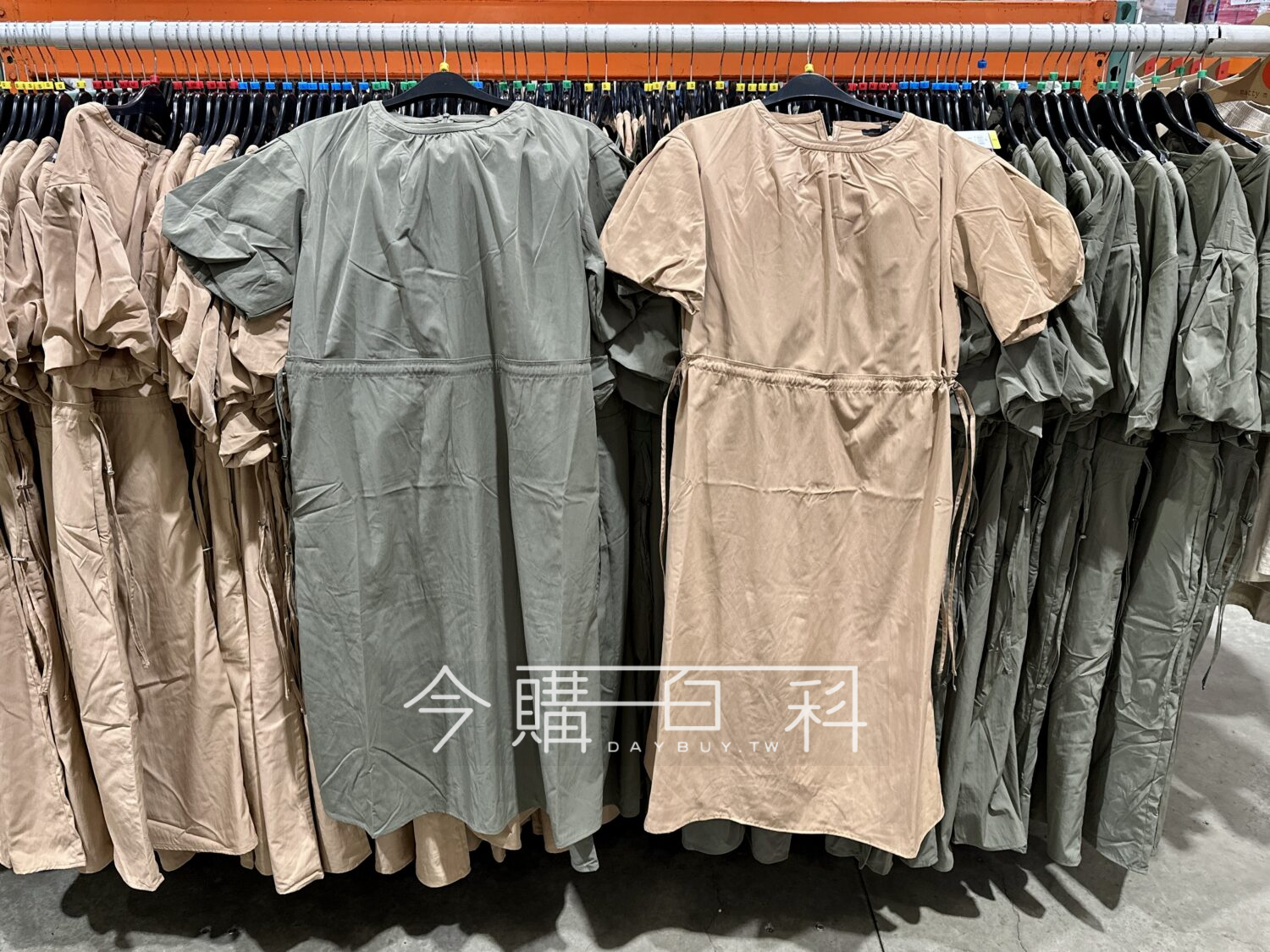 BONISPAX 韓版短袖連身洋裝 #860306