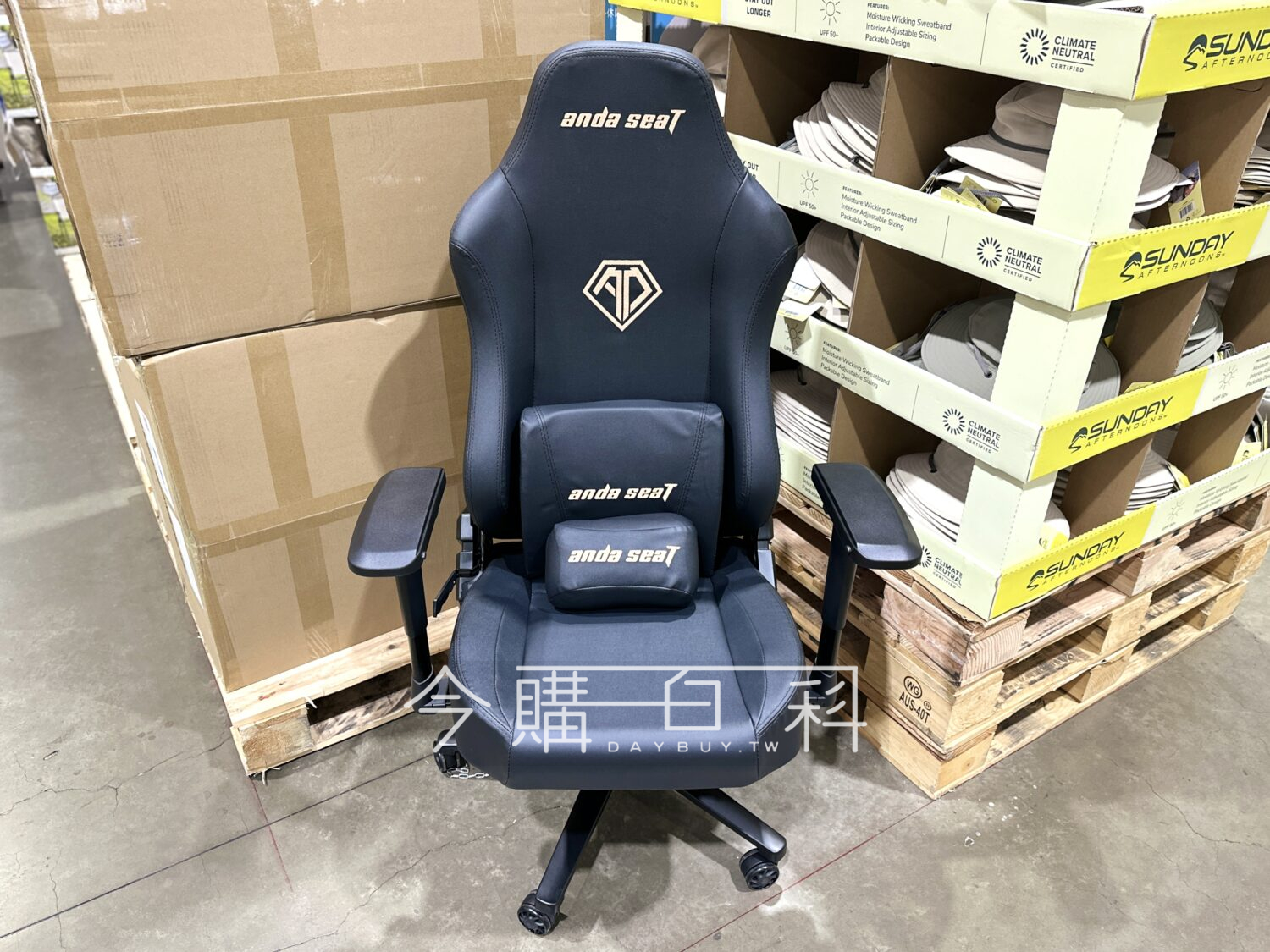 ANDA SEAT 人工皮革電競椅 黑 #151431