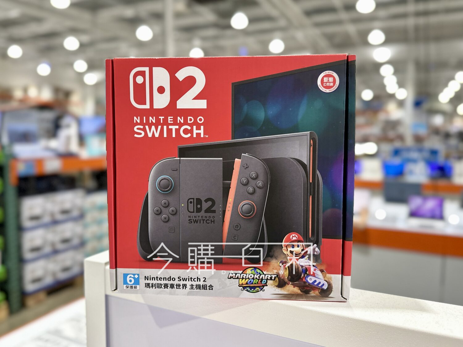 NINTENDO SWITCH 2 遊戲主機/瑪利歐賽車世界遊戲片 #154089