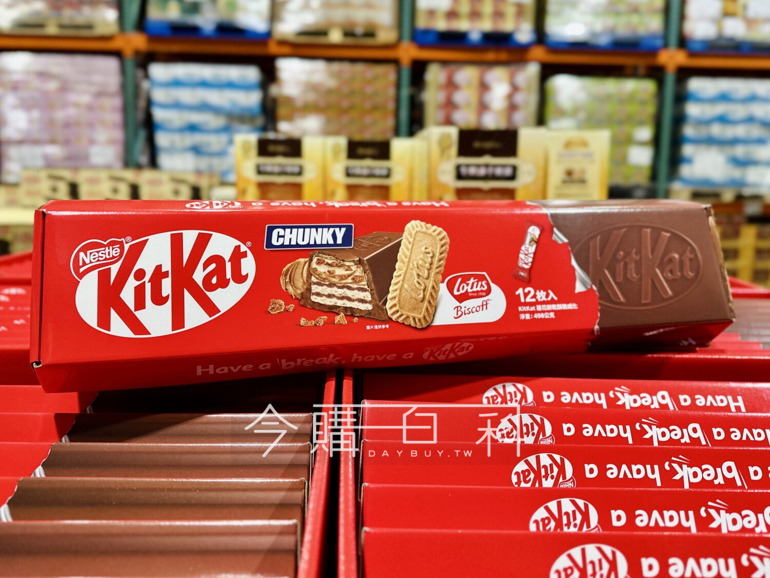 NESTLE KITKAT 雀巢奇巧超大蓮花酥脆威化 #211188