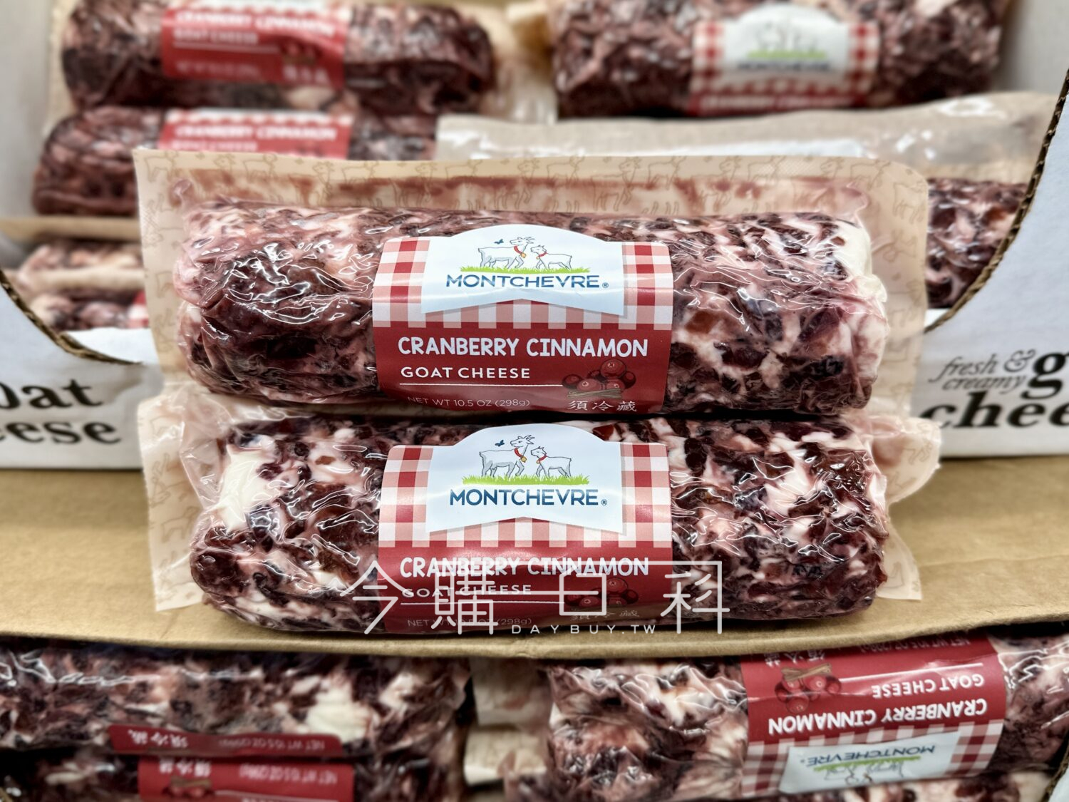 MONTCHEVRE 蔓越莓肉桂羊乾酪 #1858251