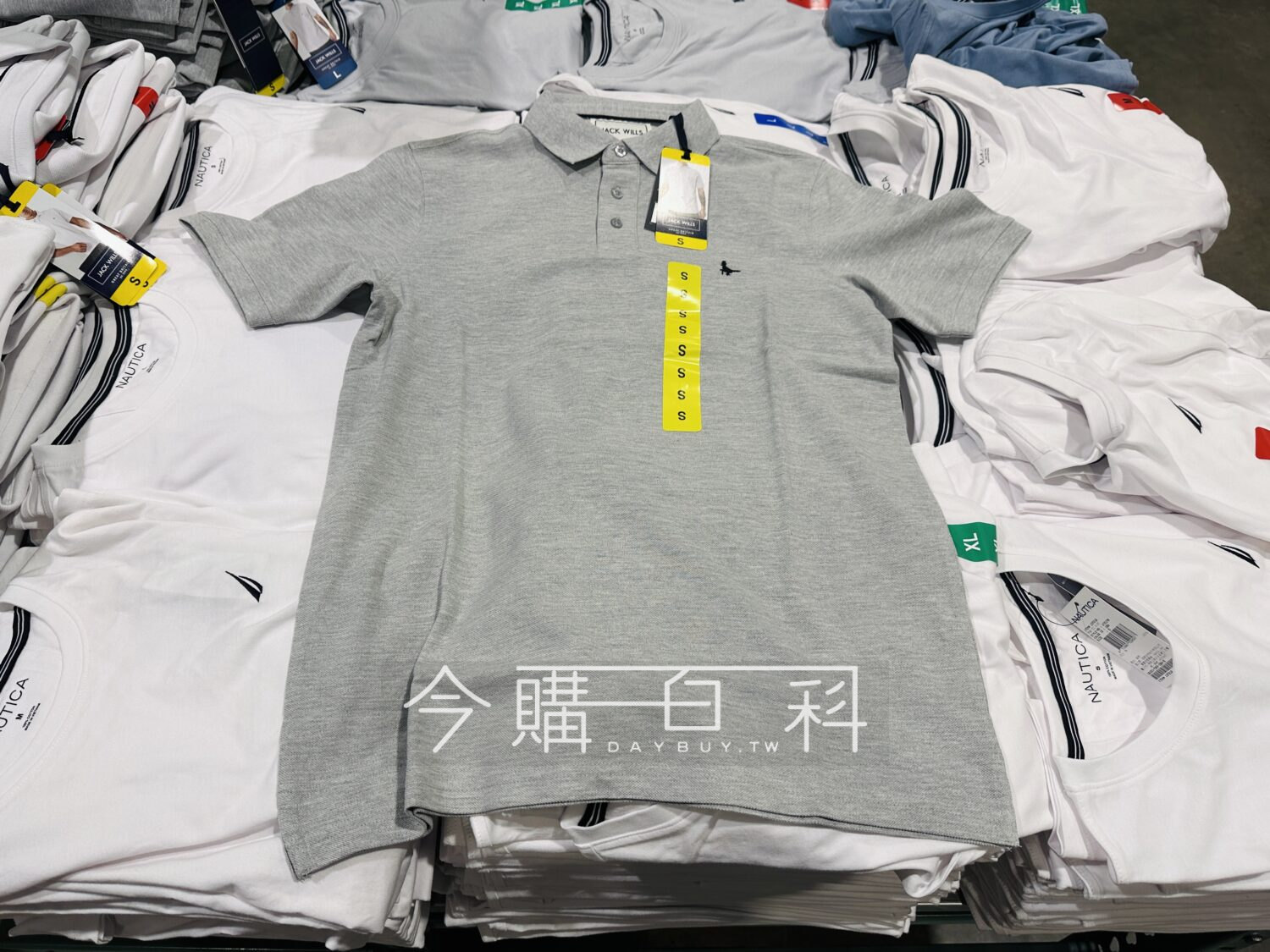 JACK WILLS 男短袖POLO衫 #419326