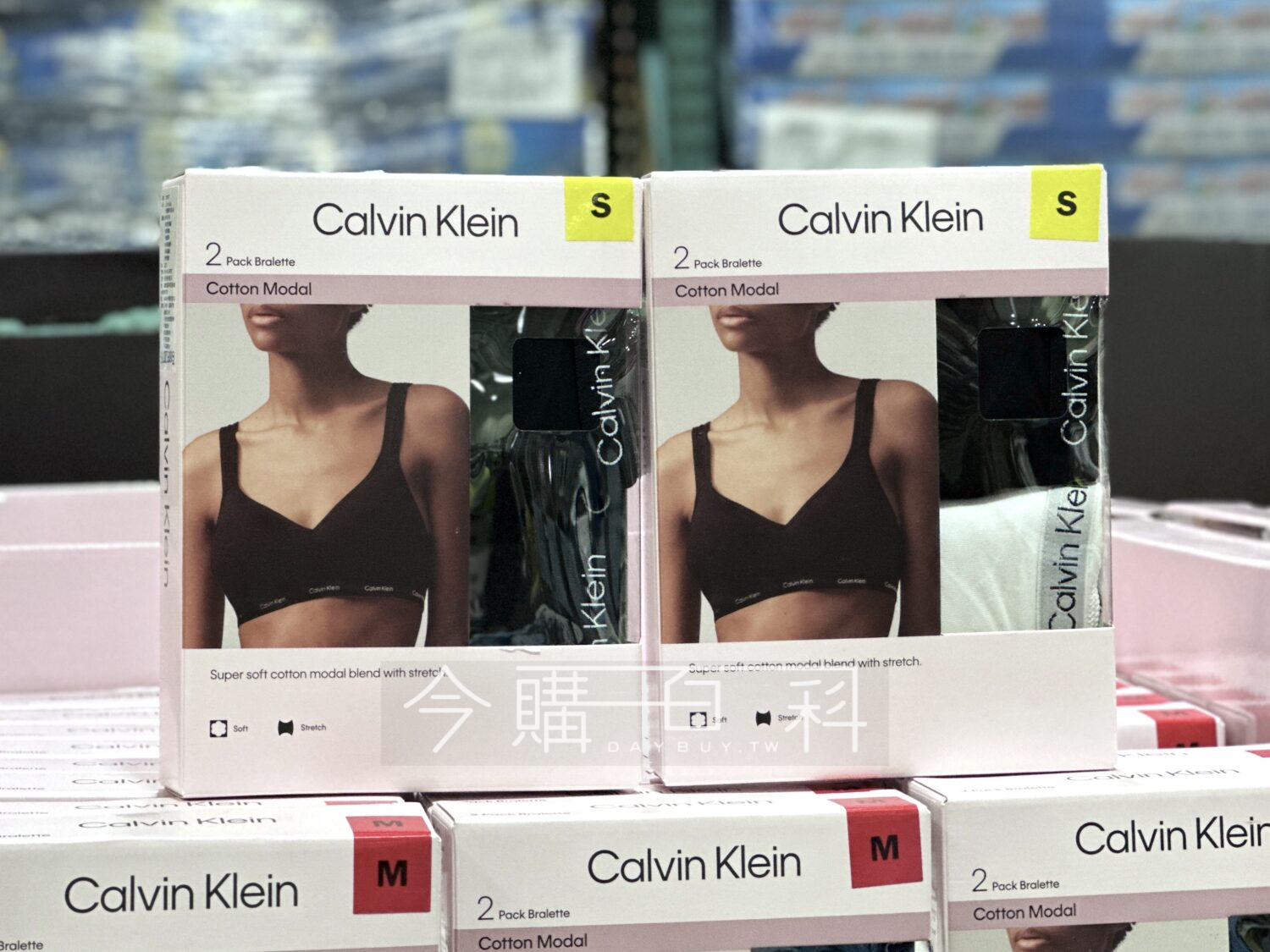 CALVIN KLEIN 女無鋼圈內衣兩入組 #1561677