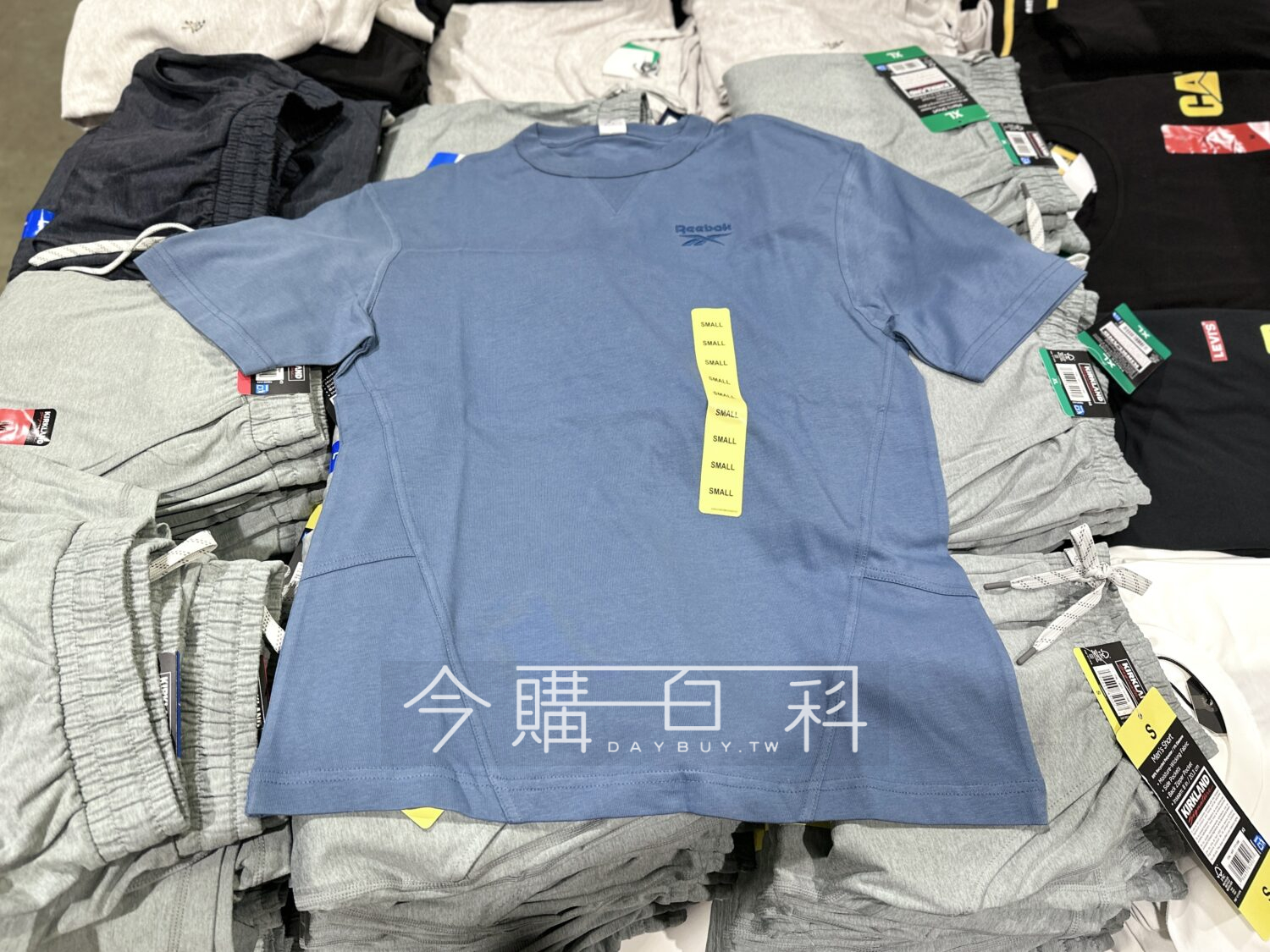 REEBOK 男短袖純棉圓領上衣 #147578