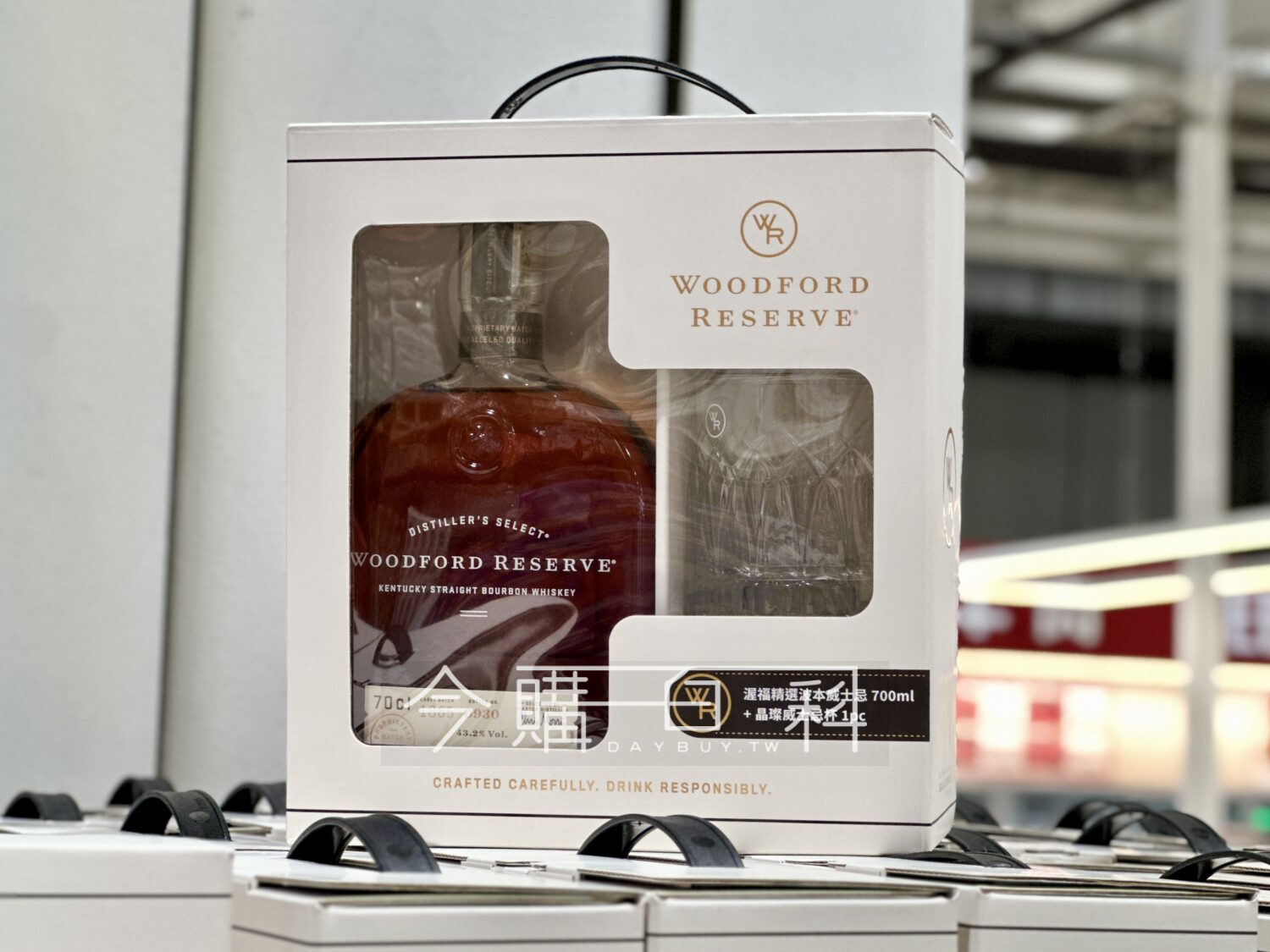 WOODFORD RESERVE 渥福美國波本威士忌禮盒 #153182