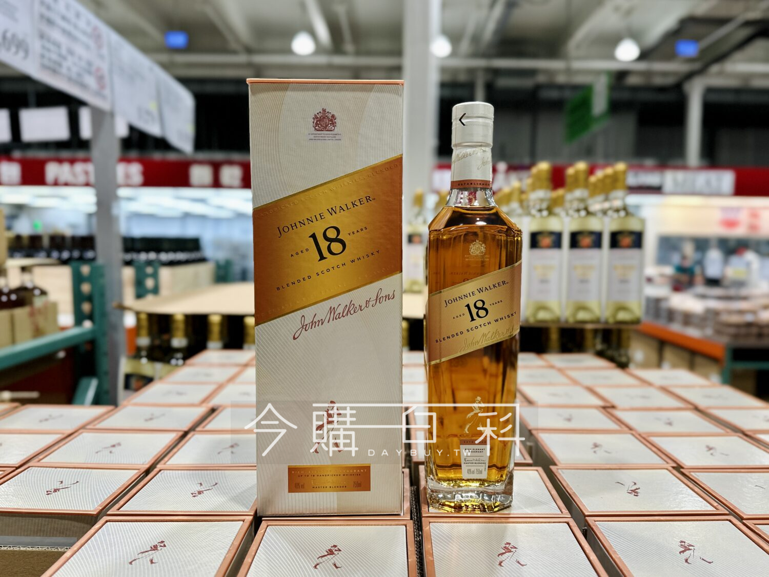 JOHNNIE WALKER 約翰走路18YO調和蘇格蘭威士忌 #153180