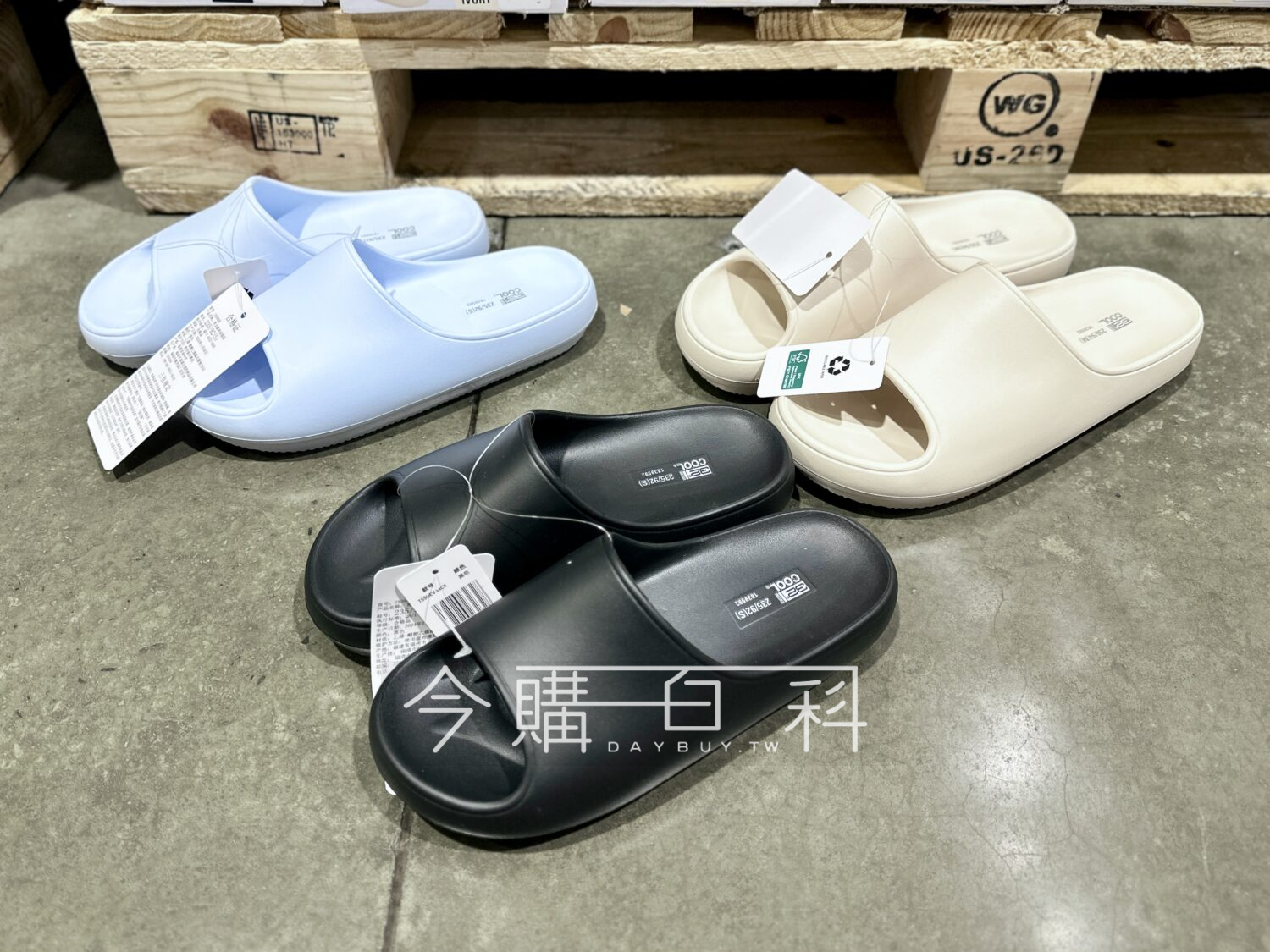 32 DEGREES 厚底拖鞋 #1839592