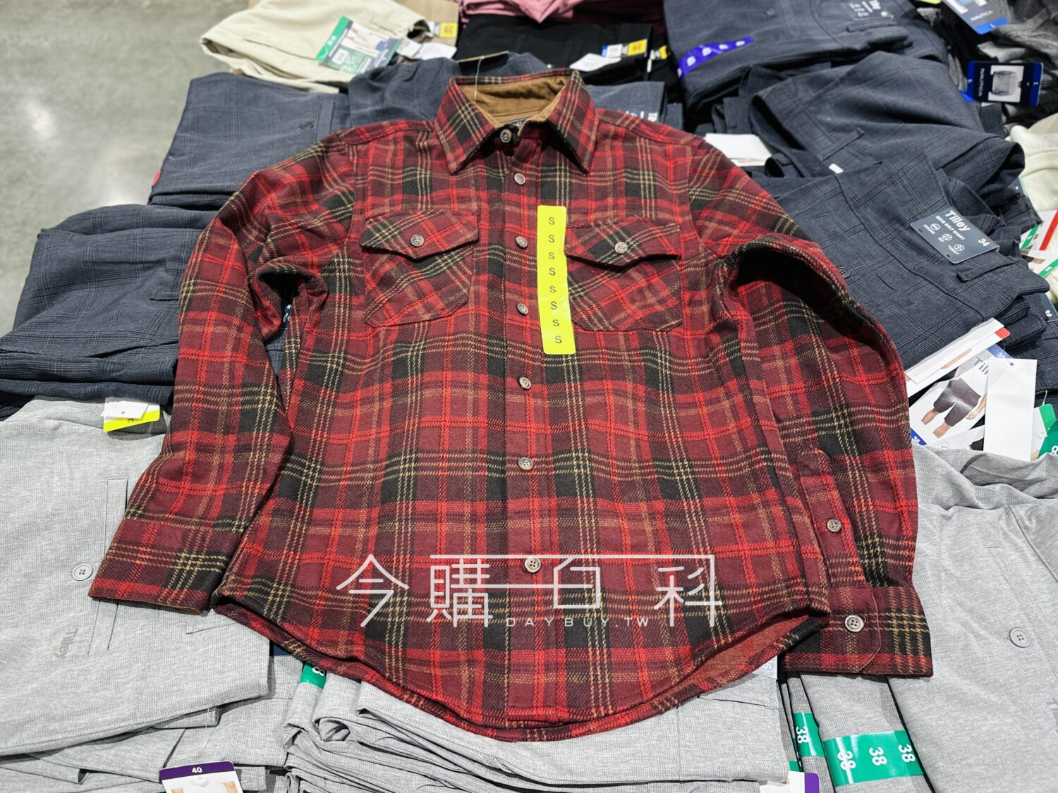 JACHS 男長袖襯衫 #1906349