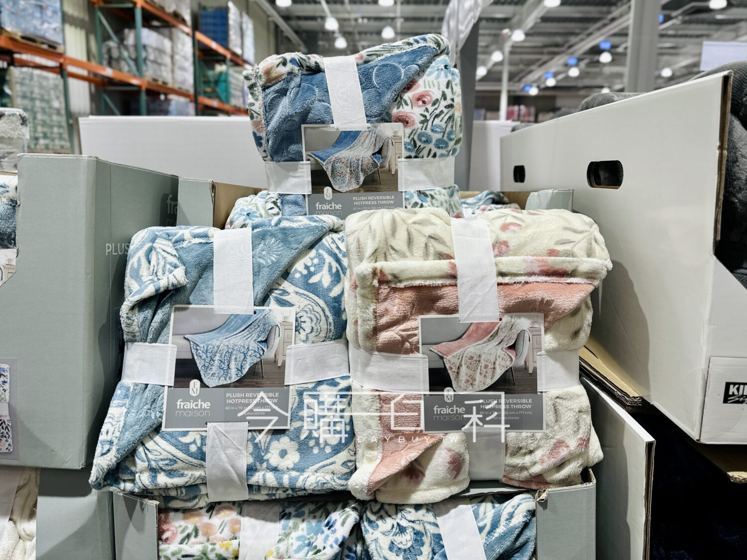 FRAICHE MAISON 柔軟舒適毯 #153475