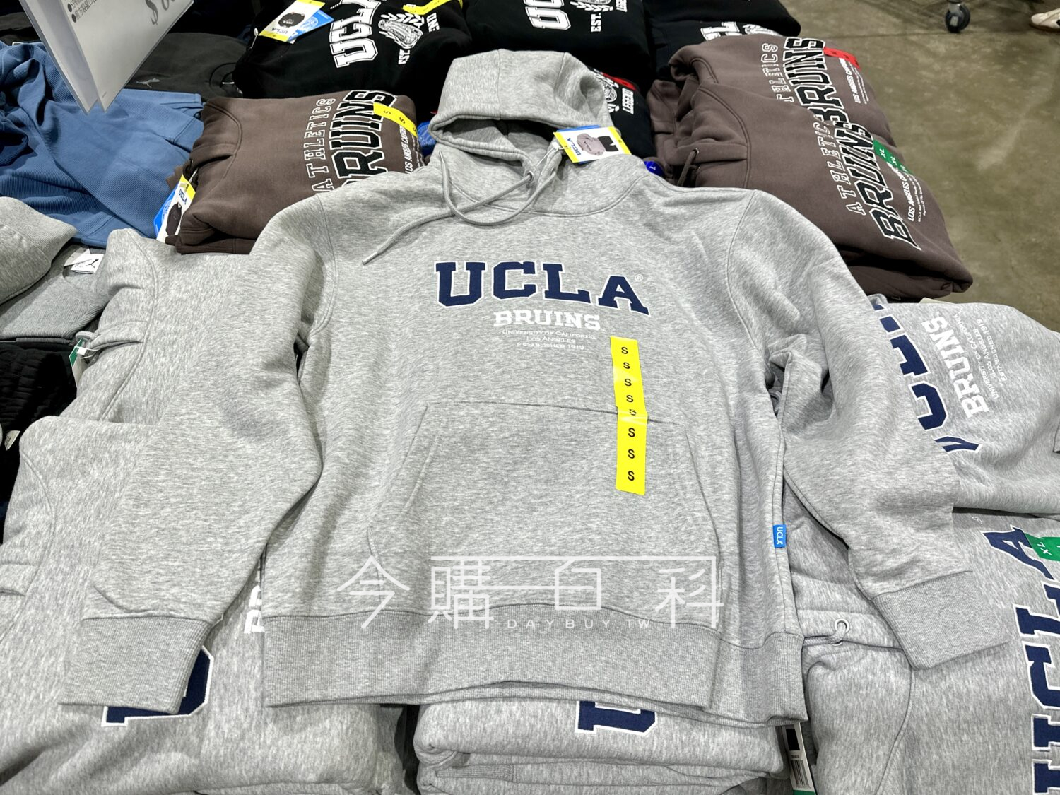 UCLA 男長袖連帽上衣 #683230