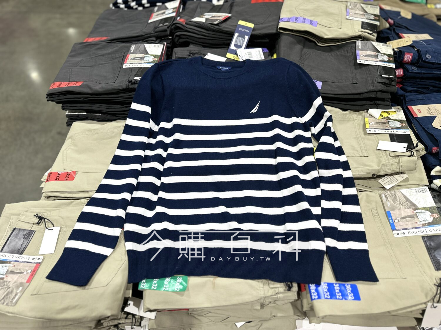 NAUTICA 男圓領毛衣 #117812