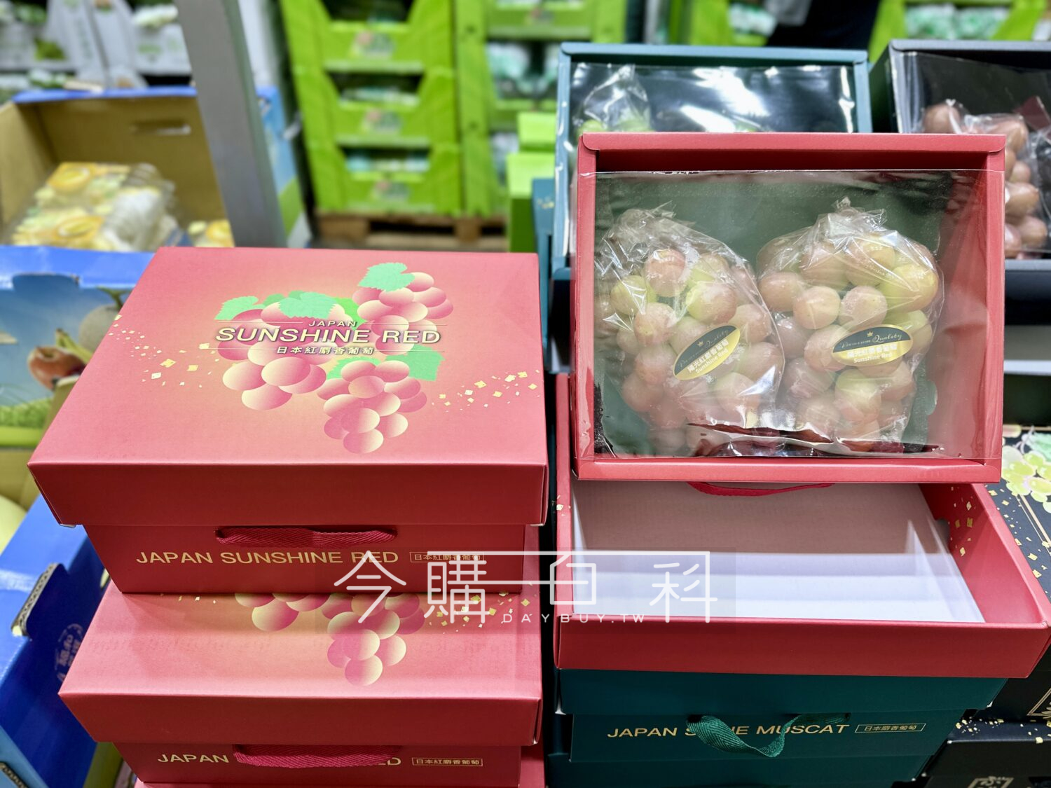 空運日本陽光紅麝香葡萄 #156099