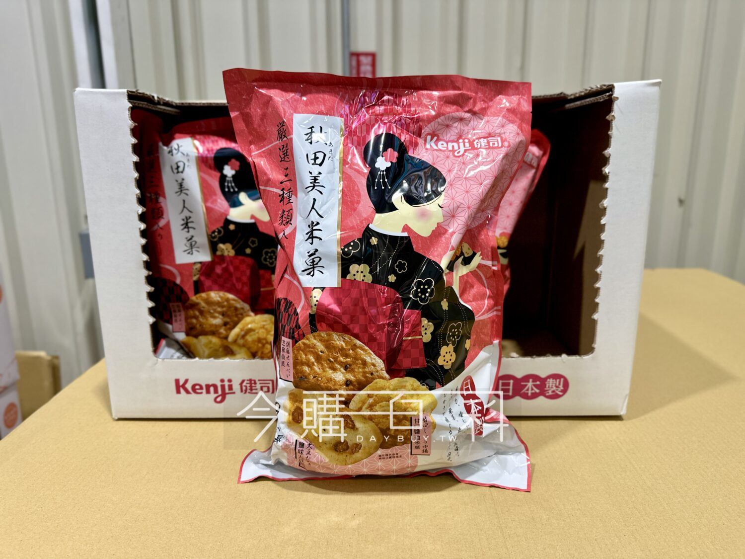 KENJI 健司秋田米果綜合三種類 #154484