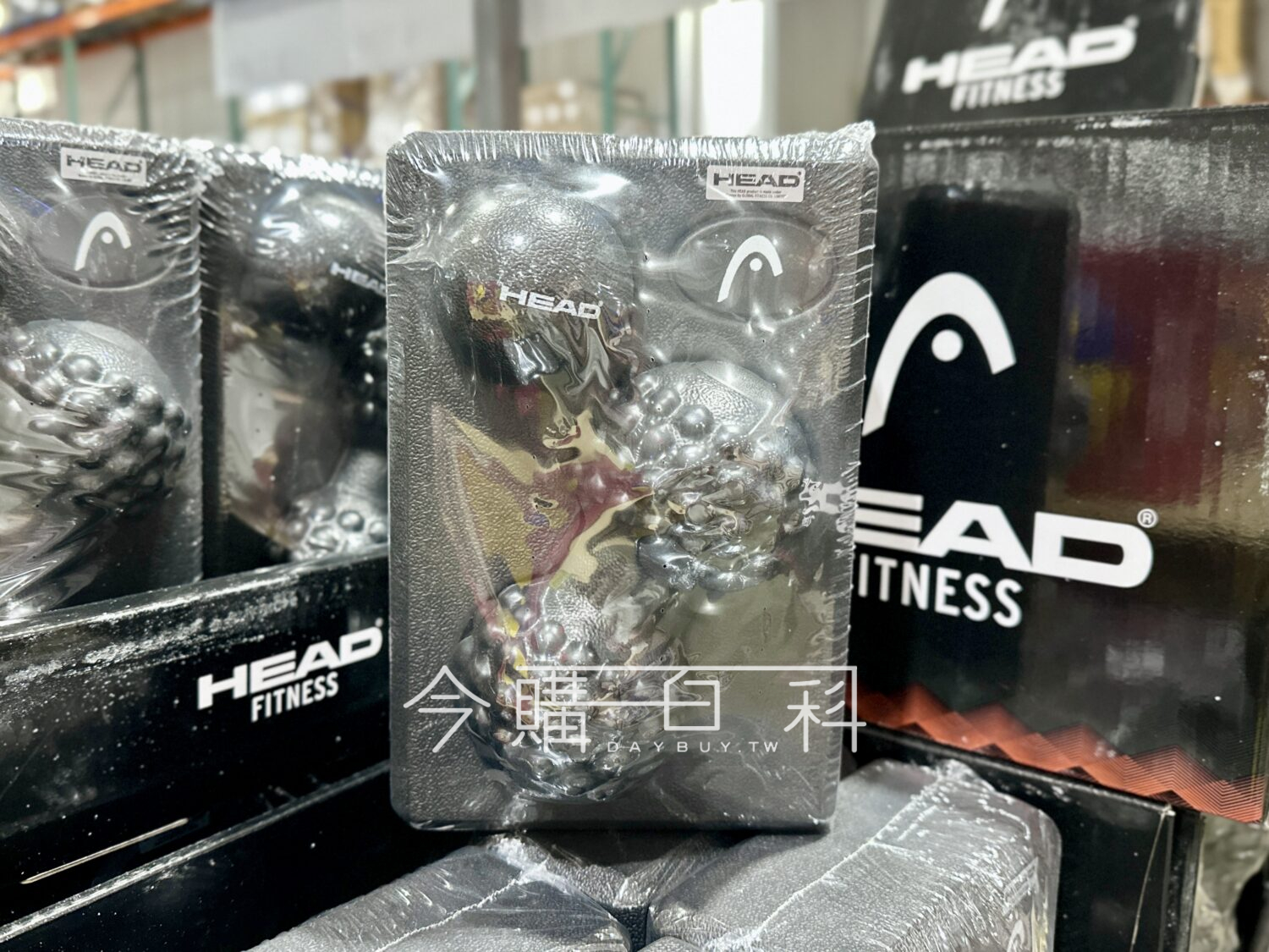 HEAD 按摩瑜珈磚組 #153727