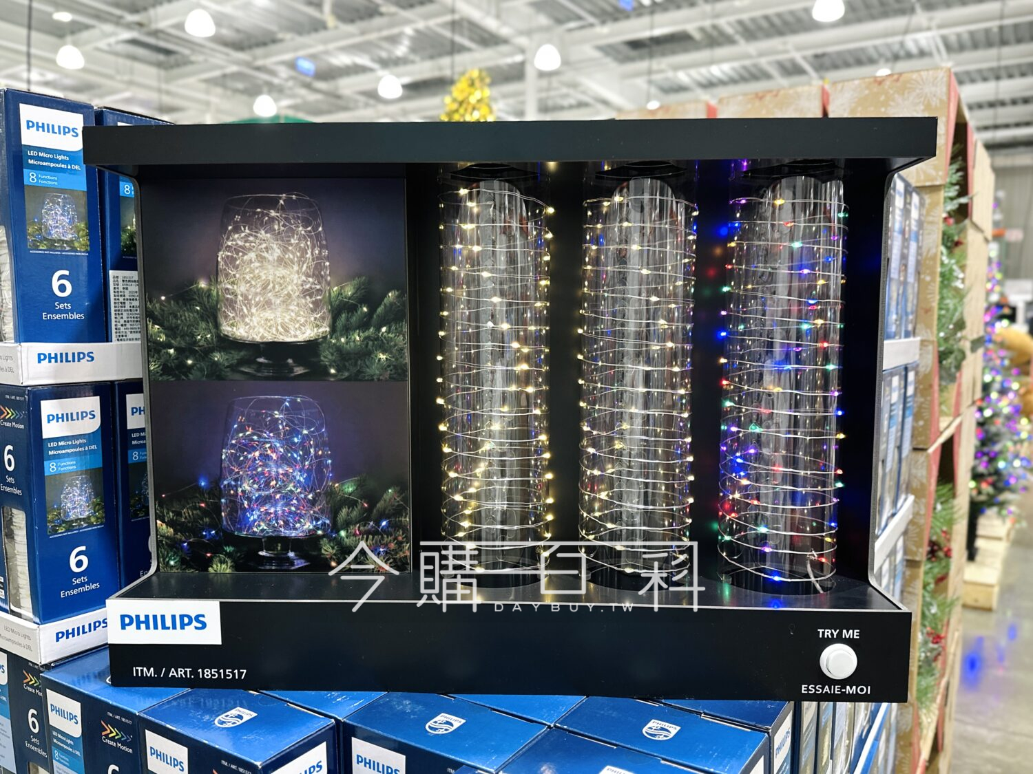 PHILIPS 雙色銅絲裝飾燈6入組 #1851517