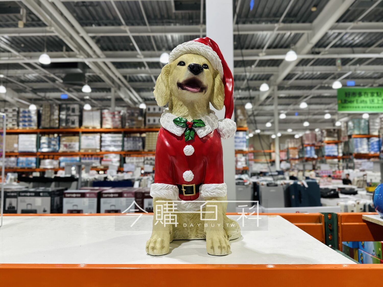 聖誕迎賓犬擺飾 #1851473