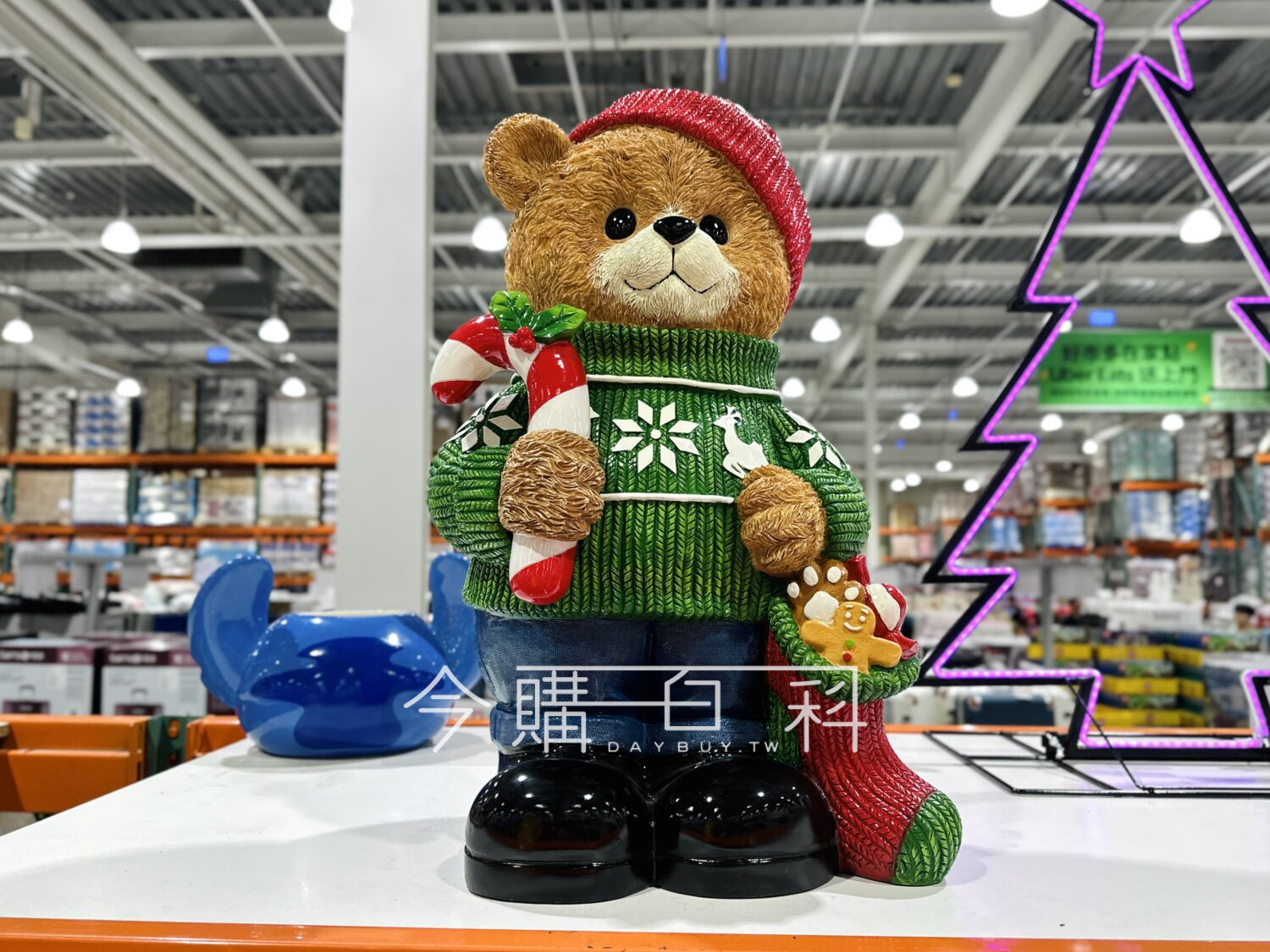 聖誕棕熊裝飾 #672253