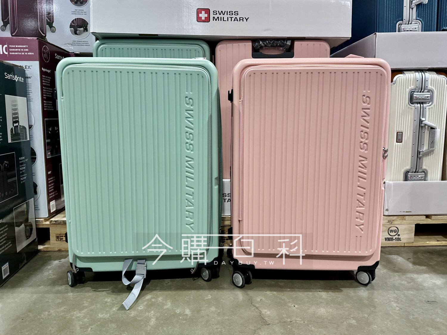 SWISS MILITARY 30吋前開式行李箱 #153790