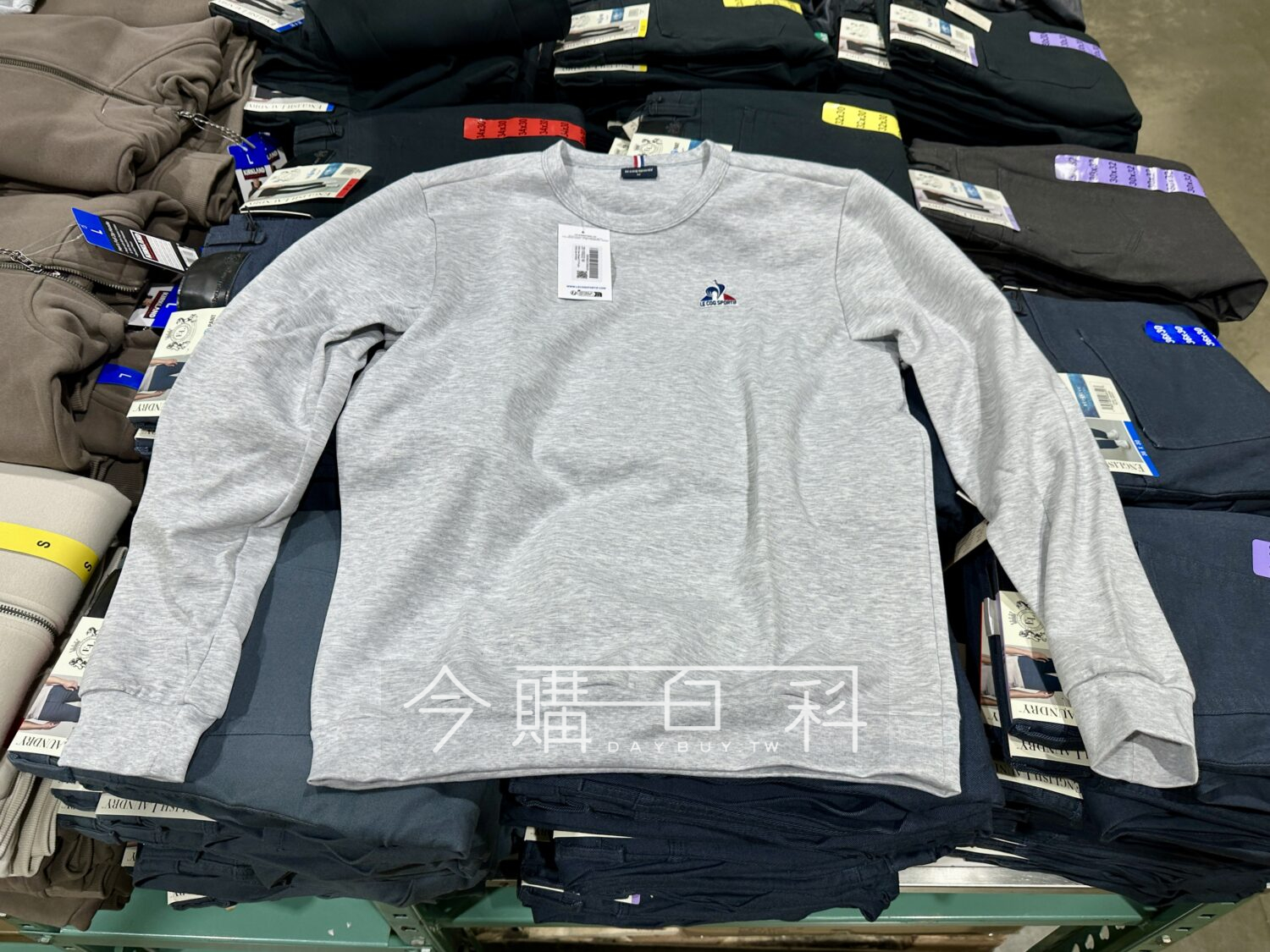 LE COQ SPORTIF 男圓領長袖上衣 #1846533