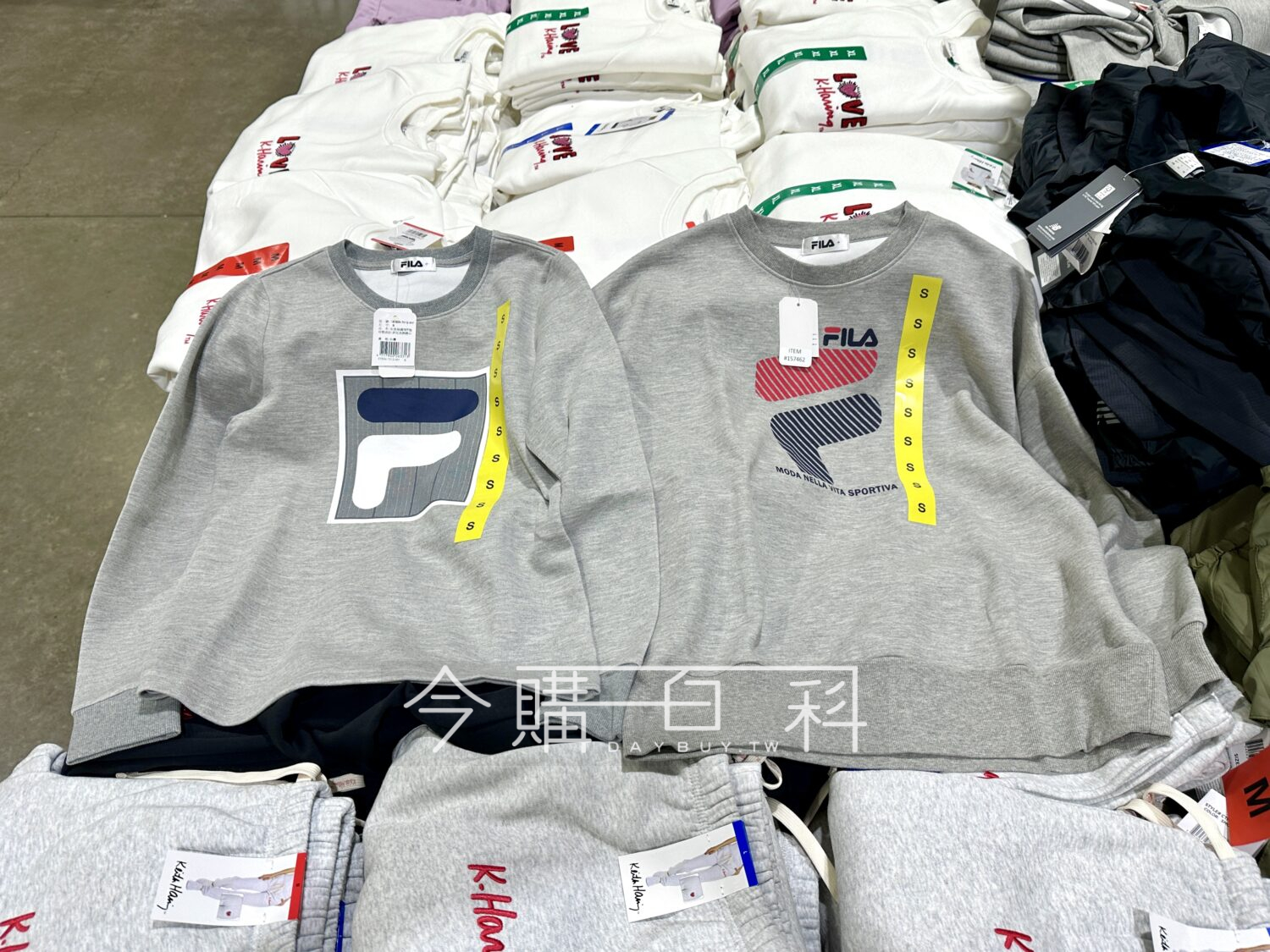 FILA 女圓領長袖上衣 #157462